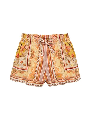 Baby Girl's, Little Girl's & Wylie Floral Shorts