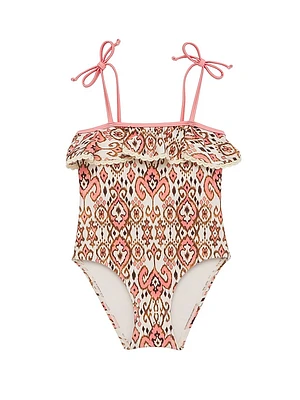 Baby Girl's, Little Girl’s & Wylie One-Piece Swimsuit