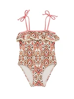 Baby Girl's, Little Girl’s & Wylie One-Piece Swimsuit