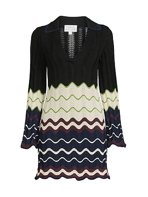 Miles Cotton-Blend Minidress