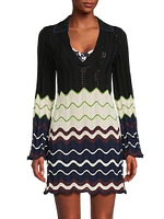 Miles Cotton-Blend Minidress