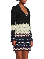 Miles Cotton-Blend Minidress