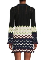 Miles Cotton-Blend Minidress