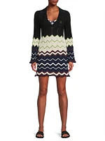 Miles Cotton-Blend Minidress