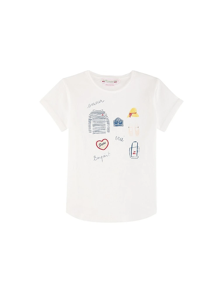 Little Girl's & Girl's Amour Graphic T-Shirt