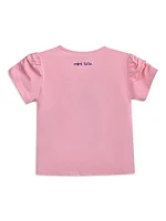 Baby Girl's, Little Girl's & Bear T-Shirt