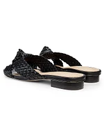 Braided Knot Leather Sandals