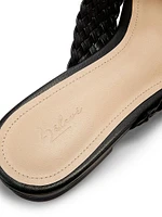 Braided Knot Leather Sandals
