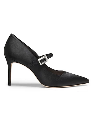 Satin 90MM Pumps