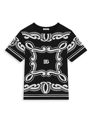 Little Boy's & Printed Crewneck T-Shirt