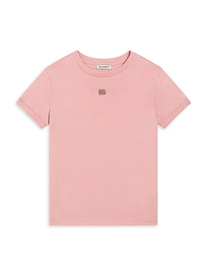 Little Girl's & Embellished Logo T-Shirt