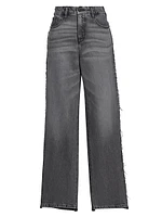 Good 90s Mid-Rise Straight Jeans