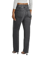 Good 90s Mid-Rise Straight Jeans