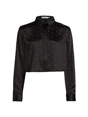 Crystal Satin Shirt