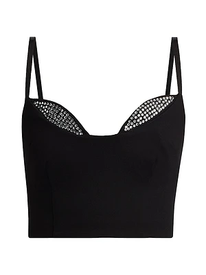Ponte Crystal-Trim Top