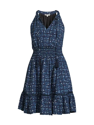 Emma Cotton-Blend Minidress