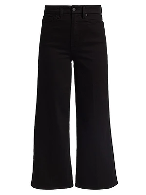 Good Waist Palazzo Cropped Jeans