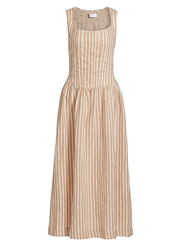 Rapture Fitted Bodice Midi-Dress