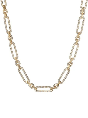 Lexington Chain Necklace in 18K Yellow Gold