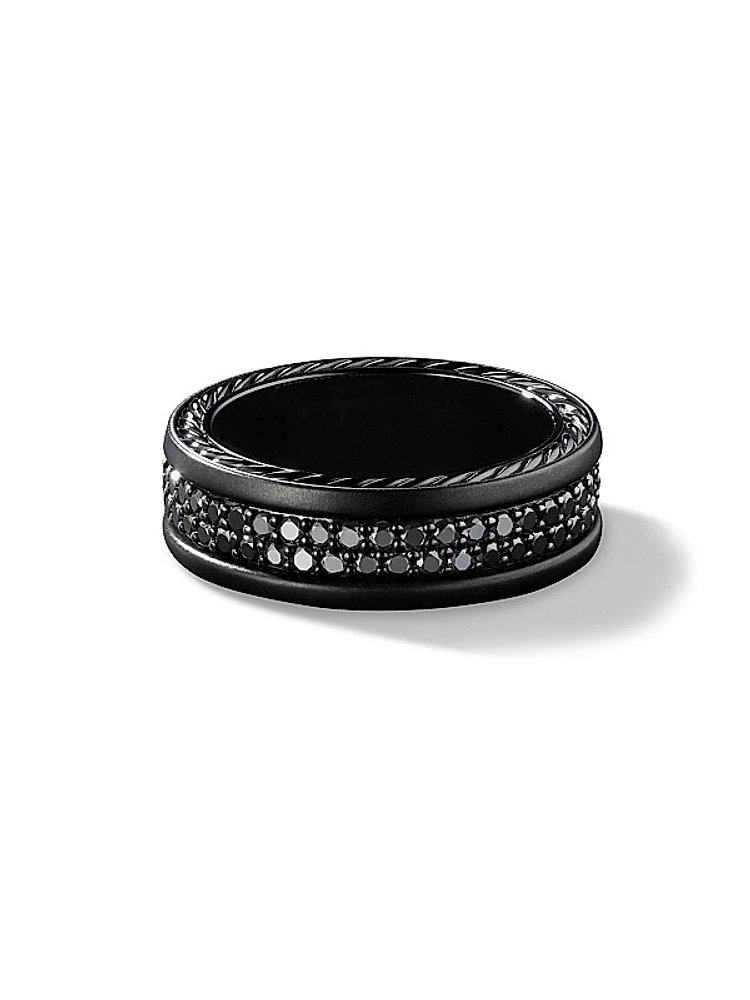 Streamline Two Row Band Ring