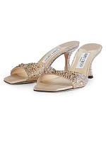 Skye 70MM Crystal-Embellished Sandals