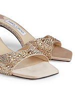 Skye 70MM Crystal-Embellished Sandals