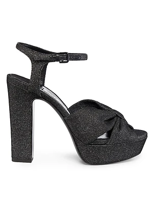 Heloise 120MM Glitter Platform Sandals