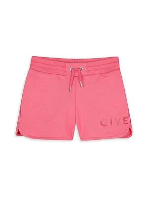 Little Girl's & Girls Logo Shorts