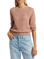 Emiliana Alpaca-Wool Knit Sweater