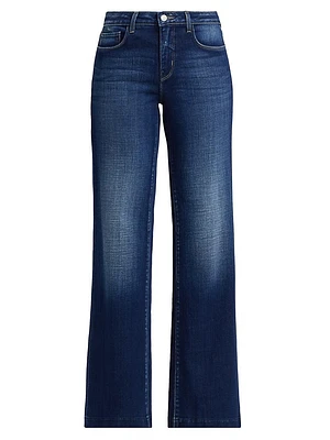 Joanne Low-Rise Wide-Leg Jeans