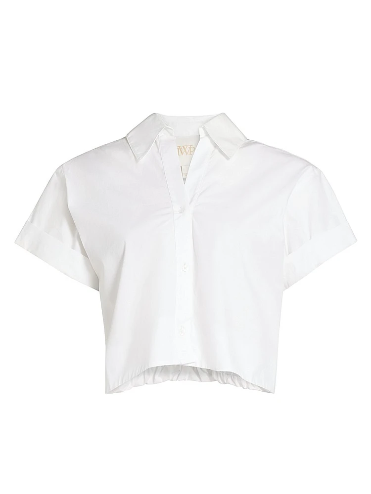 Forever And Always Poplin Top