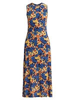 Orla Floral Jersey Midi-Dress