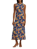 Orla Floral Jersey Midi-Dress