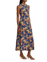 Orla Floral Jersey Midi-Dress