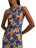 Orla Floral Jersey Midi-Dress