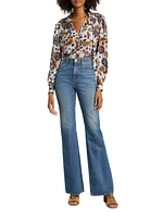 Florian Floral Silk Blouse