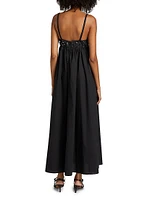 Harlan Beaded Cotton Maxi Dress