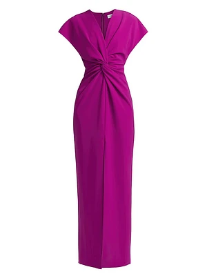 Jackie Twist-Front Gown