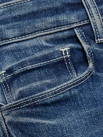 Sneeki Low-Rise Straight-Leg Jeans