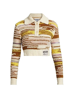 Chenille Cropped Sweater