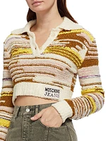 Chenille Cropped Sweater