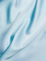 Gayle Ruffled Stretch Silk Blouse