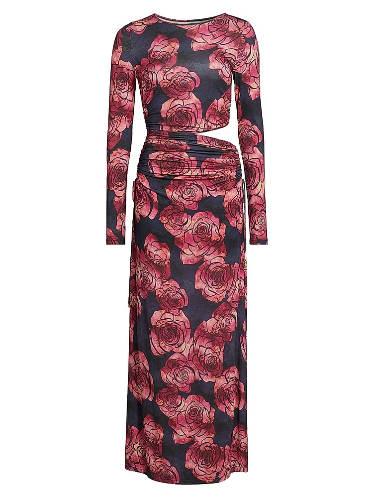 Shia Rose Jersey Maxi Dress