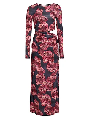 Shia Rose Jersey Maxi Dress