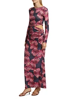 Shia Rose Jersey Maxi Dress