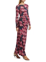 Shia Rose Jersey Maxi Dress