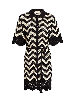 Jacinta Chevron Minidress