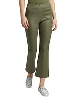 Carson Off-Duty Flared Crop Jeans