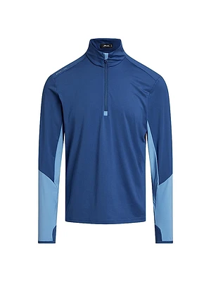 Jersey Quarter-Zip Sweater