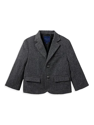 Little Boy's & Herringbone Suit Set